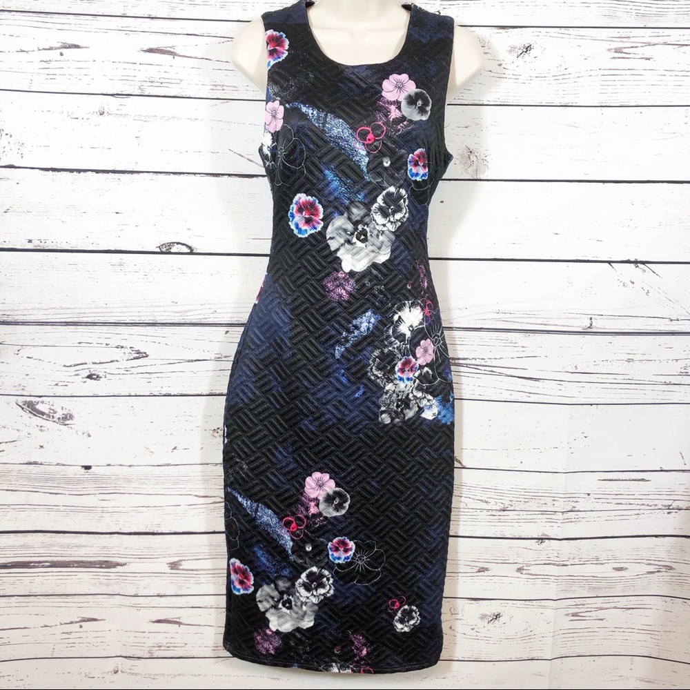State Of Being X Revolve Floral Quilted Midi Dress